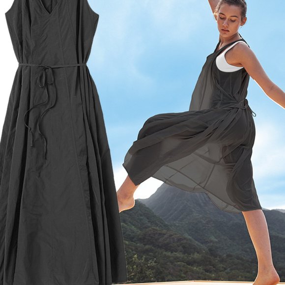 Athleta Canopy Parachute Dress Blue - Picture 7 of 7